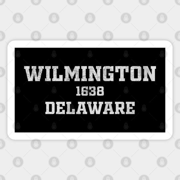 Wilmington Delaware Magnet by RAADesigns